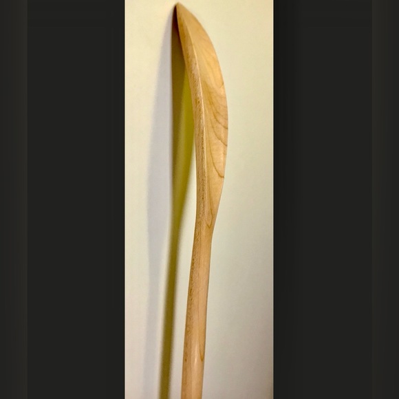 New Unused Hand Crafted Artisan Maple/Cherry Maple Shoehorn - Picture 9 of 9